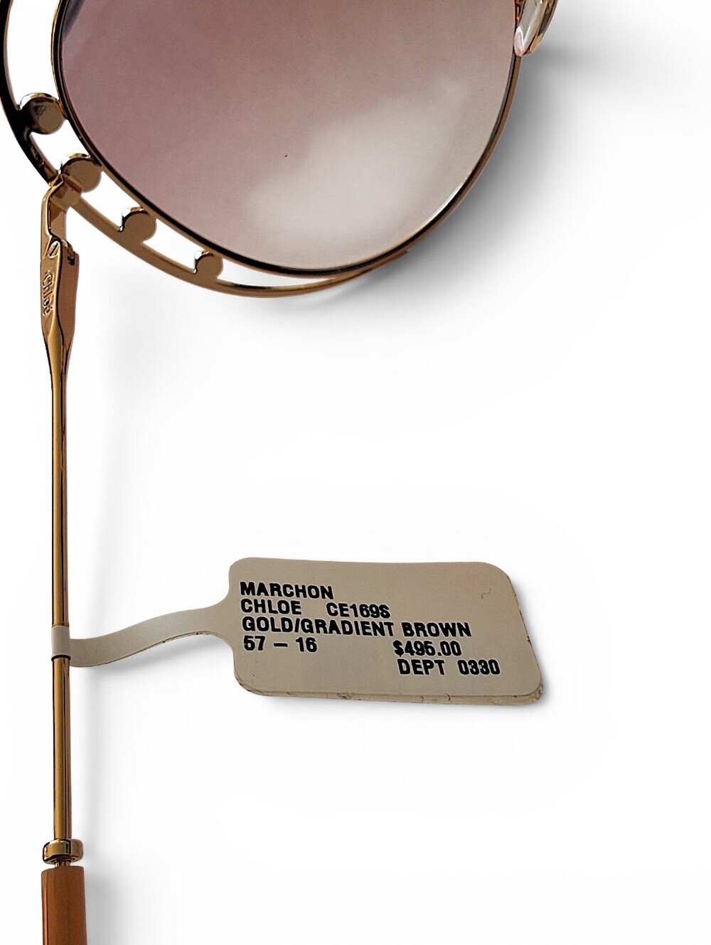 Chloe CE169S Delilah Aviator Sunglasses New w/ Tags + Bonus Case - Picture 8 of 15
